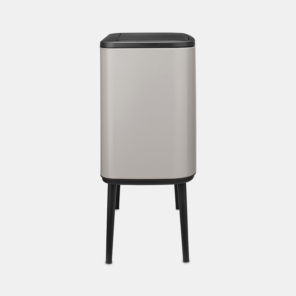 Bo Touch Bin 3 x 11 litre - Soft Grey