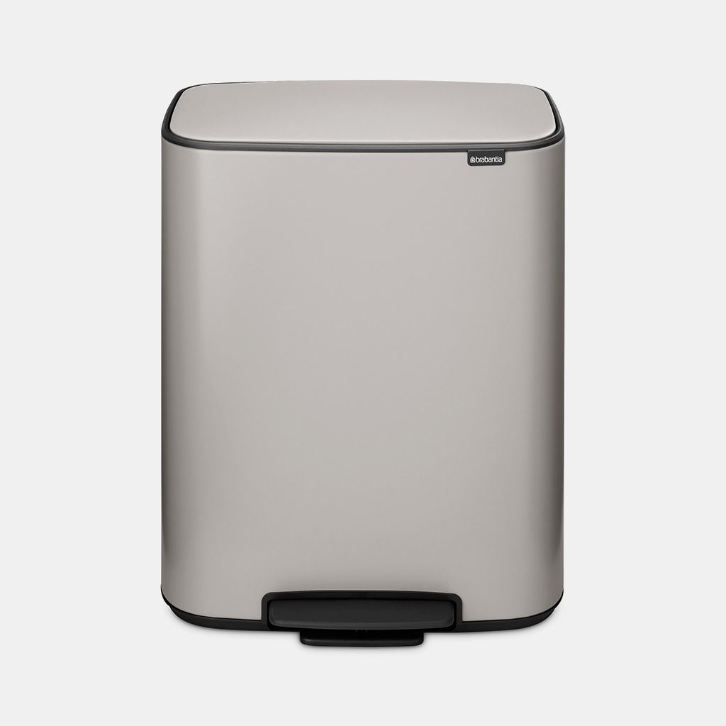 Bo Pedaalemmer 2 x 30 liter - Soft Grey