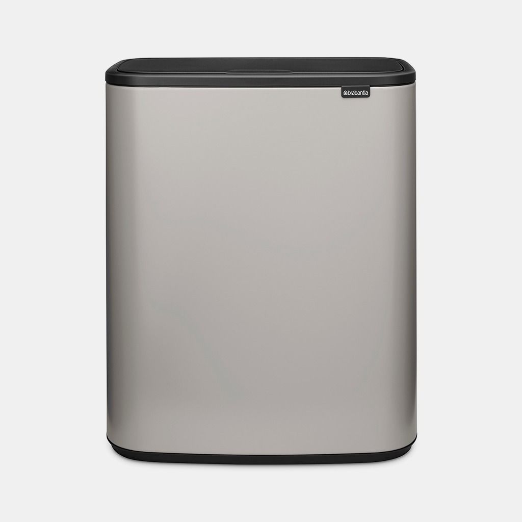 Bo Touch Bin 2 x 30 Liter - Soft Grey