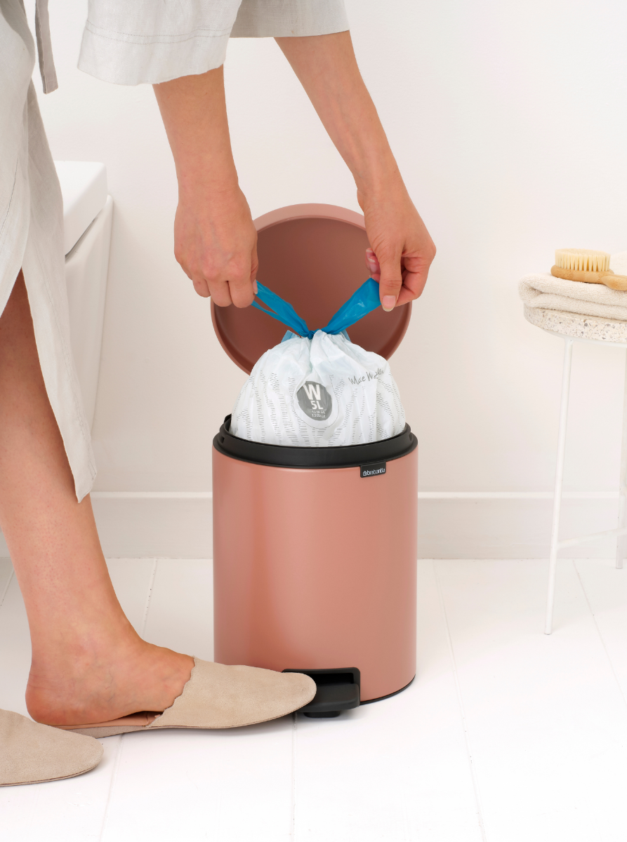 NewIcon Pedal Bin 5 litre - Warm Copper