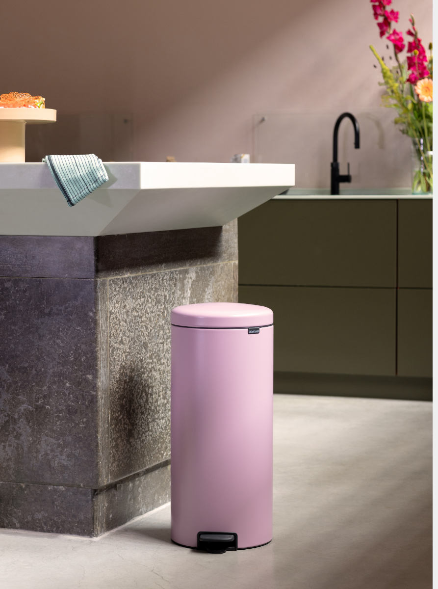 NewIcon Pedaalemmer 30 liter - Lilac Pink