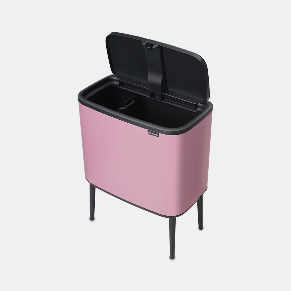 Bo Touch Bin 11 + 23 litre - Lilac Pink