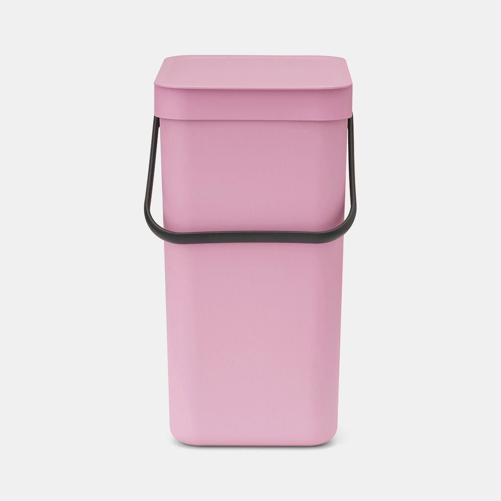 Sort & Go Recycling Trash Can 3.2 gallon (12L) - Lilac Pink