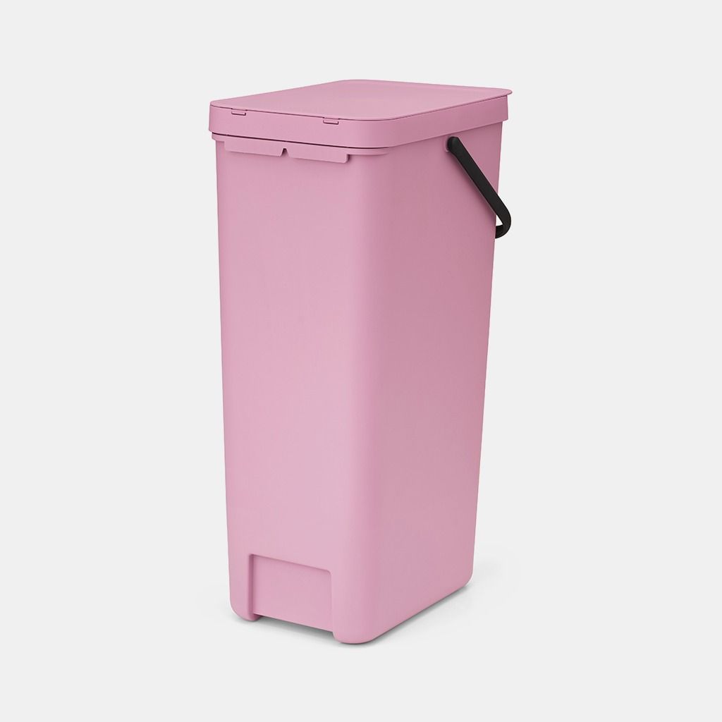 Sort & Go afvalemmer 40 liter - Lilac Pink