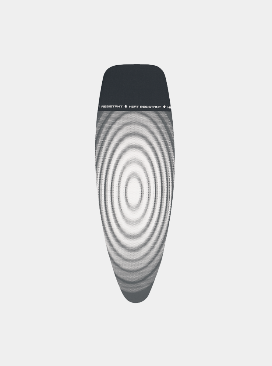 Ironing Board Cover D 48.8 x 17.7 inches (135x45 cm), Top Layer - Titan Oval