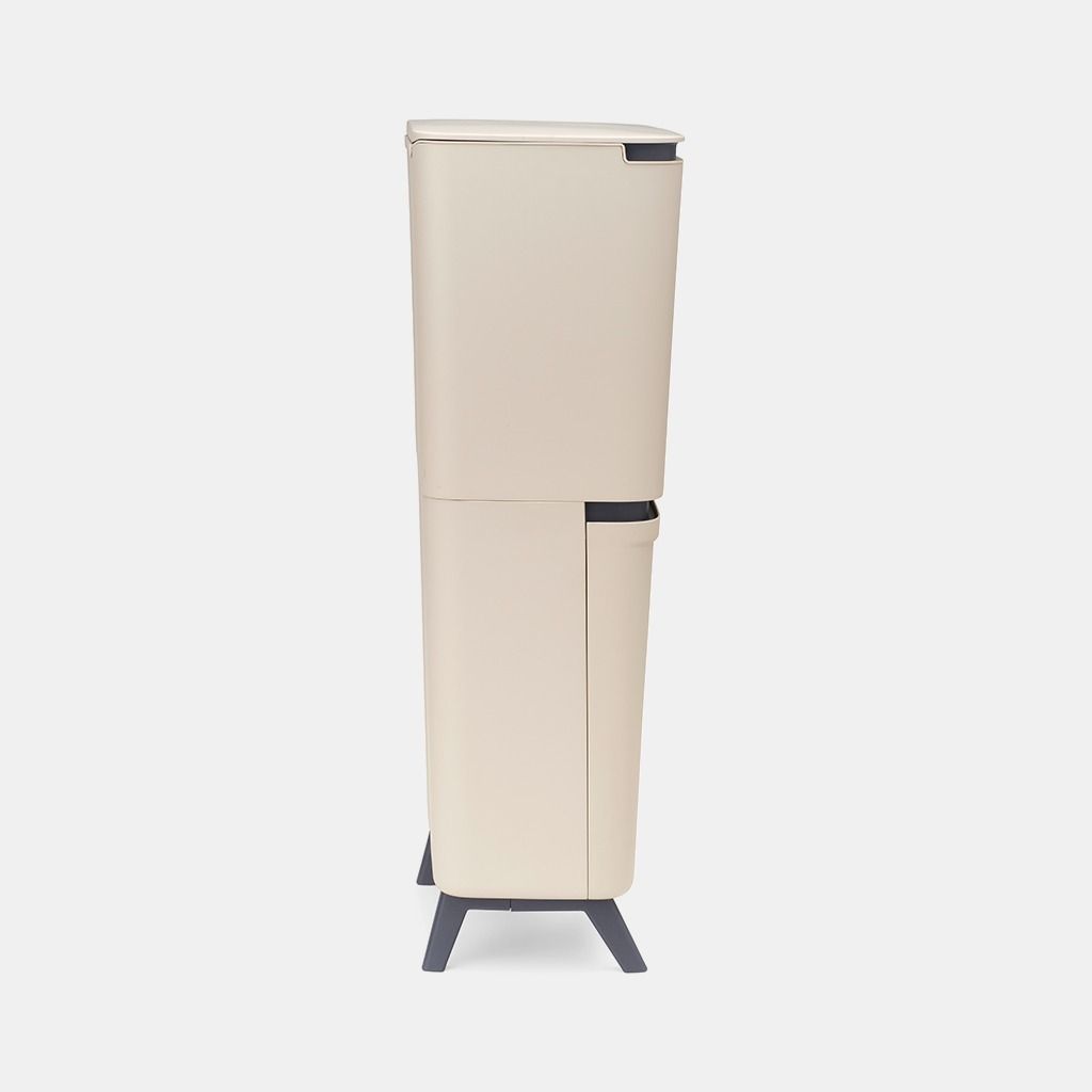 SortUp Recycle Bin Hi 20+25 litre - Soft Beige