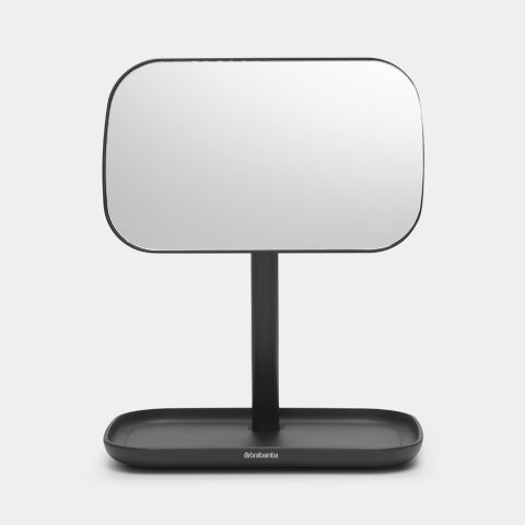 Espejo Con bandeja de almacenaje - Dark Grey