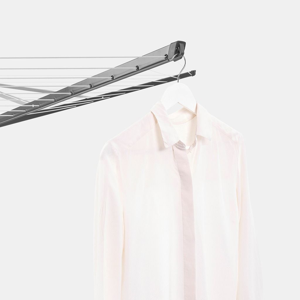 Séchoir rotatif Lift-o-Matic, 50 m Avec panier à linge pliable offert