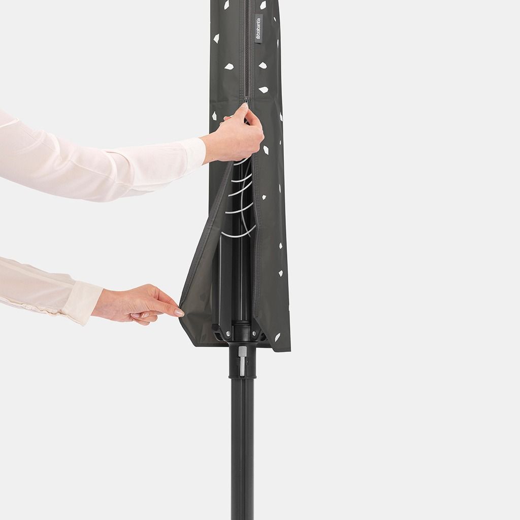 Séchoir rotatif Lift-o-Matic, 50 m Avec panier à linge pliable offert