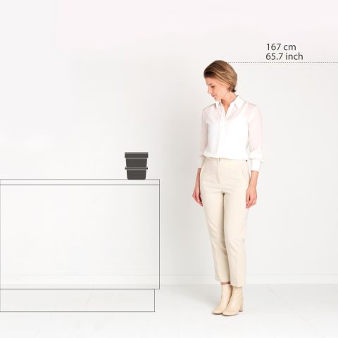 Cubo Sort & Go 6 litros - Fir Green