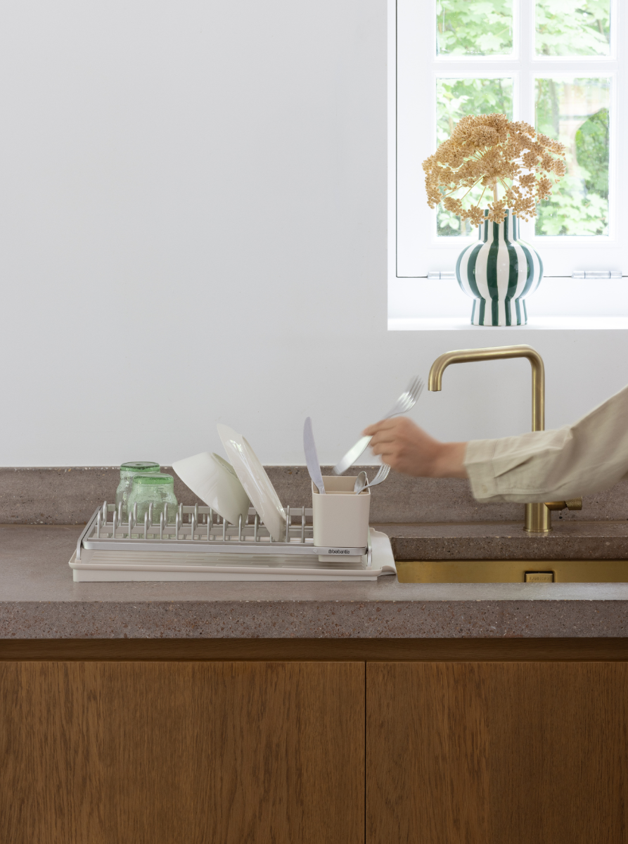 Afdruiprek Sinkside - Soft beige