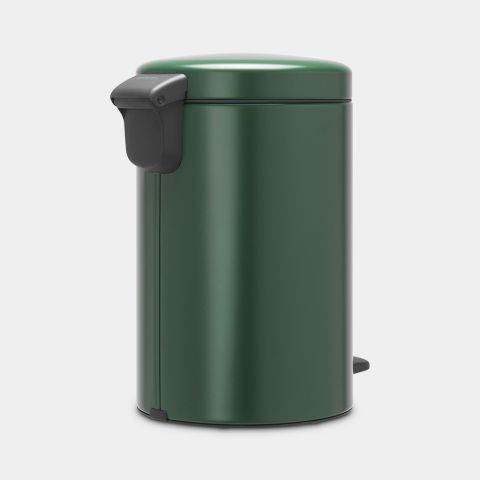 NewIcon Step on Trash Can 3.2 gallon (12 liter) - Pine Green