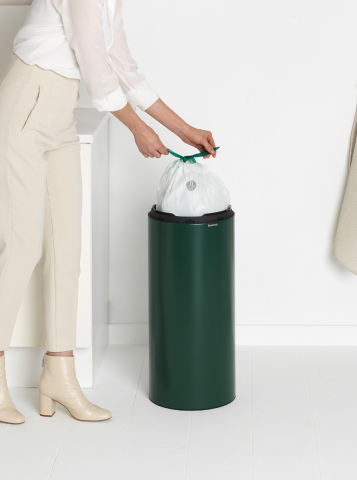 Touch Trash Can New 8 gallon (30L) - Pine Green