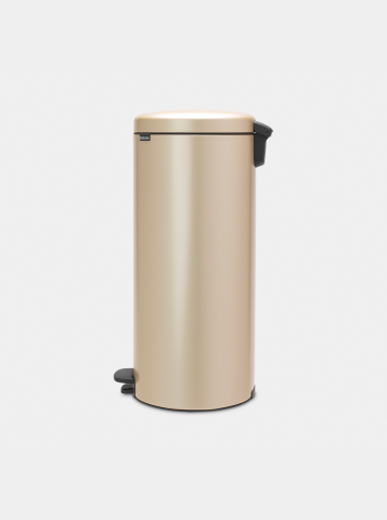 NewIcon Pedal Bin 30 litre - Metallic Gold