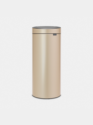 Touch Bin New 30 litres - Metallic Gold