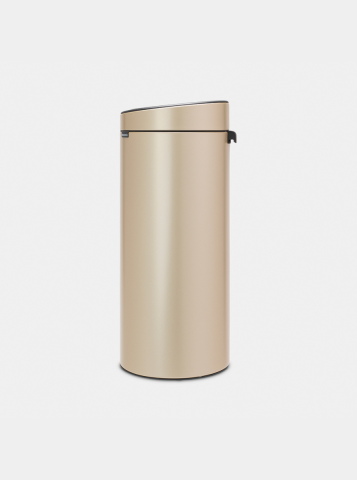 Touch Bin New 30 litres - Metallic Gold