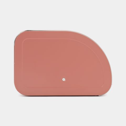 Roll Top Bread Bin Terracotta Pink