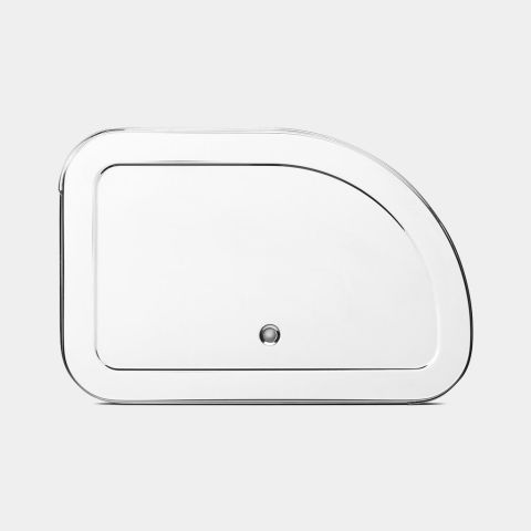 Roll Top Bread Box Brilliant Steel