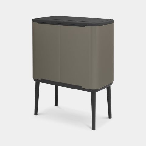 Bo Touch Bin 11 + 23 liter - Platinum
