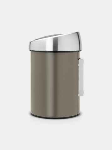 Touch Bin 3 litres - Platinum