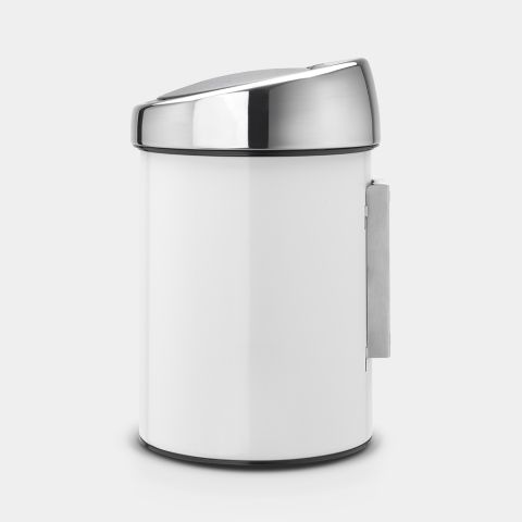 Touch Bin 3 litros - White