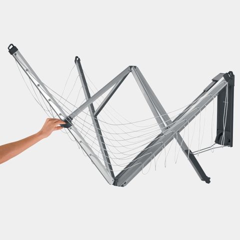 Stendibiancheria WallFix 24 metri, con Custodia Protettiva