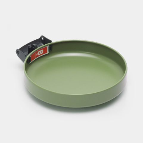 Lid Pedal Bin 5 litre, Ø20.5cm - Moss Green