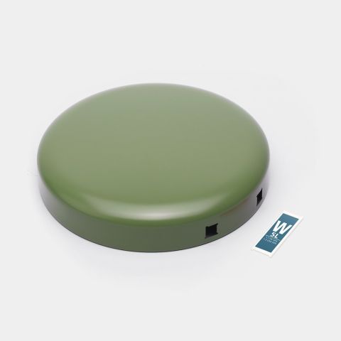 Lid Pedal Bin 5 litre, Ø20.5cm - Moss Green