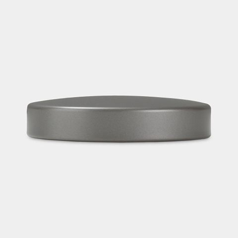 Lid Canister, Low Ø 4.3 in (11cm) - Platinum