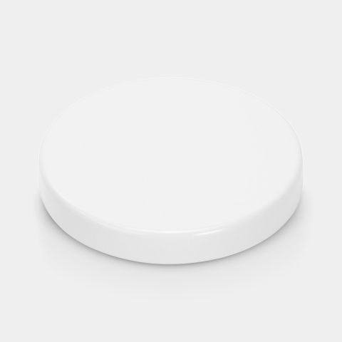 Deckel Treteimer 5 Liter, Ø20.5cm - White