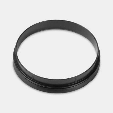 Bague d'étanchéité en plastique pour boîtes à biscuits Black