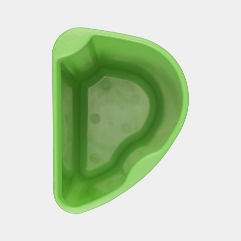 Binnenemmer kunststof, Twin Bin 10 liter - Green