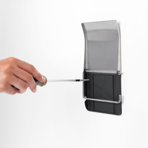 Toilet Roll Holder ReNew - Brilliant Steel