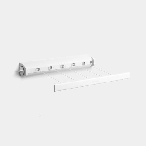 Pull-Out Clothes Line 22 metres - White