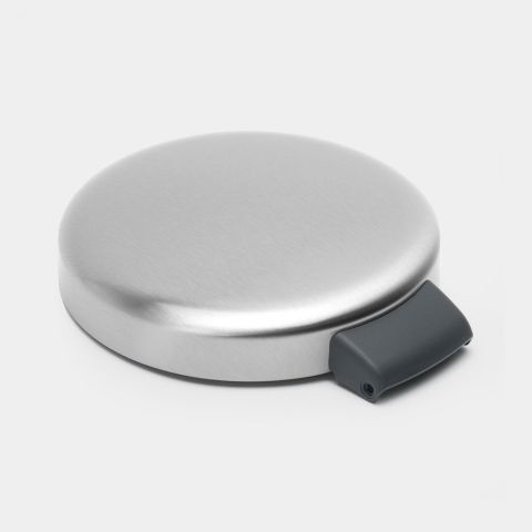 Deksel Pedaalemmer 5 liter, Ø20.5cm - Matt Steel