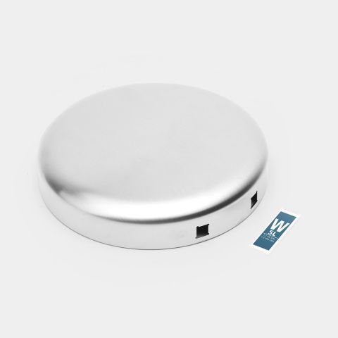 Deksel Pedaalemmer 5 liter, Ø20.5cm - Matt Steel