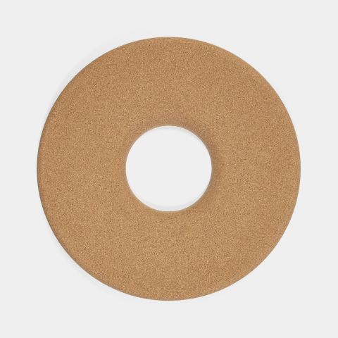 Deckel Wäschebox, 60L Ø39cm - Cork Brown