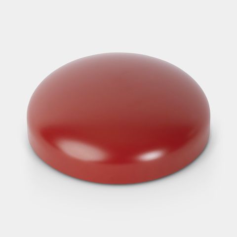 Deksel Retro Bin 20L/30 liter, Ø30cm - Deep Red