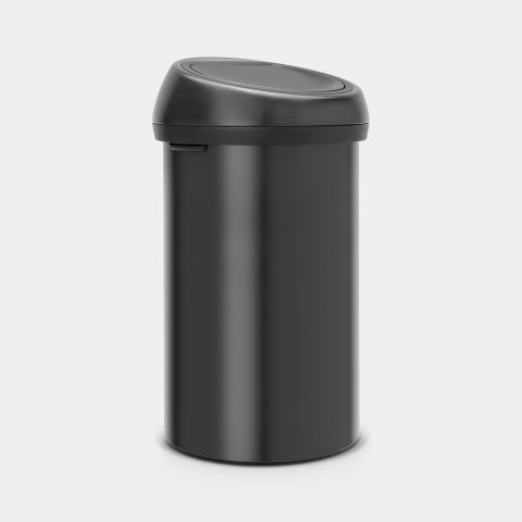 Touch Top Trash Can 16 gallon (60L) - Matte Black