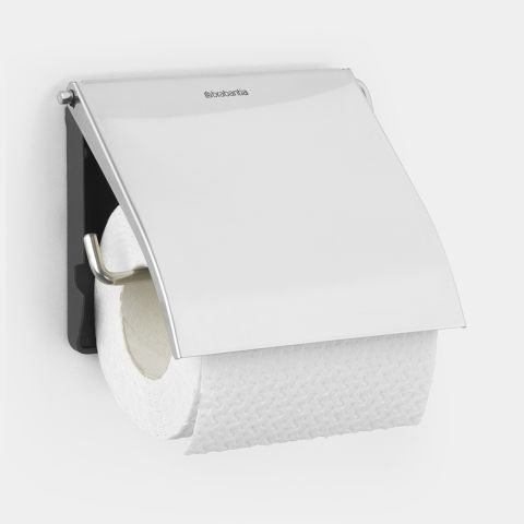 Toilet Roll Holder ReNew - Brilliant Steel
