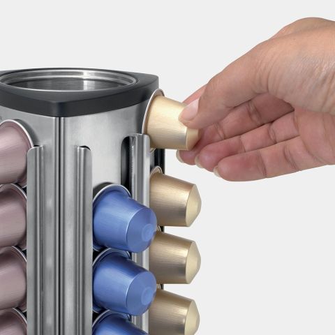 Coffee Capsule Dispenser Matt Steel