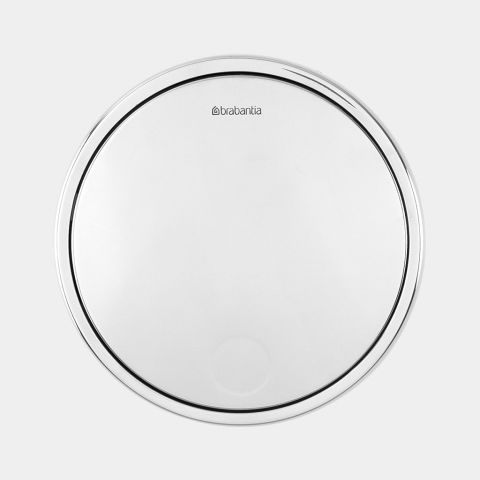 Deckel für Slide Bin De Luxe 5 Liter - Brilliant Steel