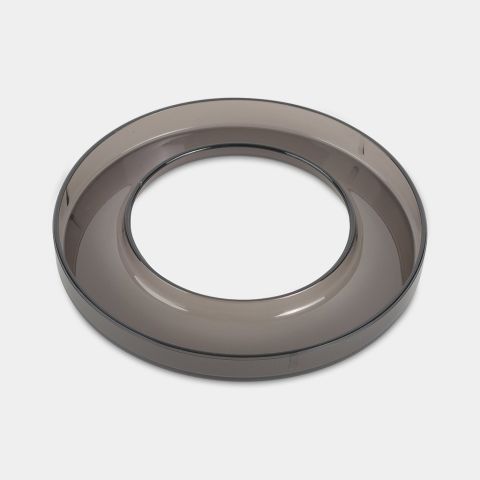 Obręcz z tworzywa do kosza nablatowego Matt Black