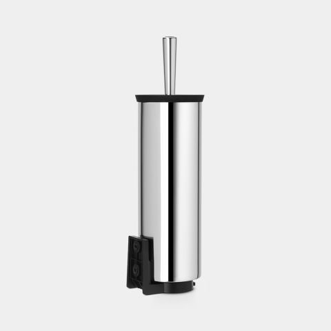 Toilet Brush and Holder Profile - Brilliant Steel