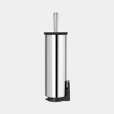 Toilet Brush and Holder Profile - Brilliant Steel
