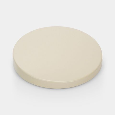 Lid Pedal Bin Silent 12 litre, Ø 25cm - Almond