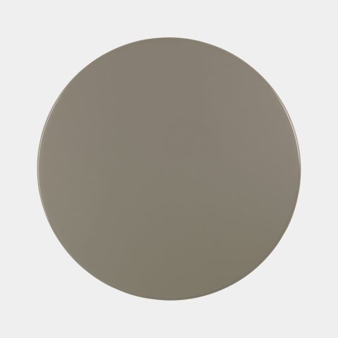 Lid Step on Trash Can Silent 3.2 gallon (12L), Ø 9.8 in (25cm) - Taupe