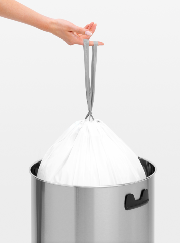 Touch Bin 60 liter - Matt Steel Fingerprint Proof