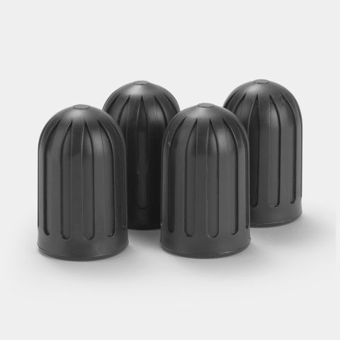 Strijktafel pootdop Ø25mm, Set van 4 - Grey