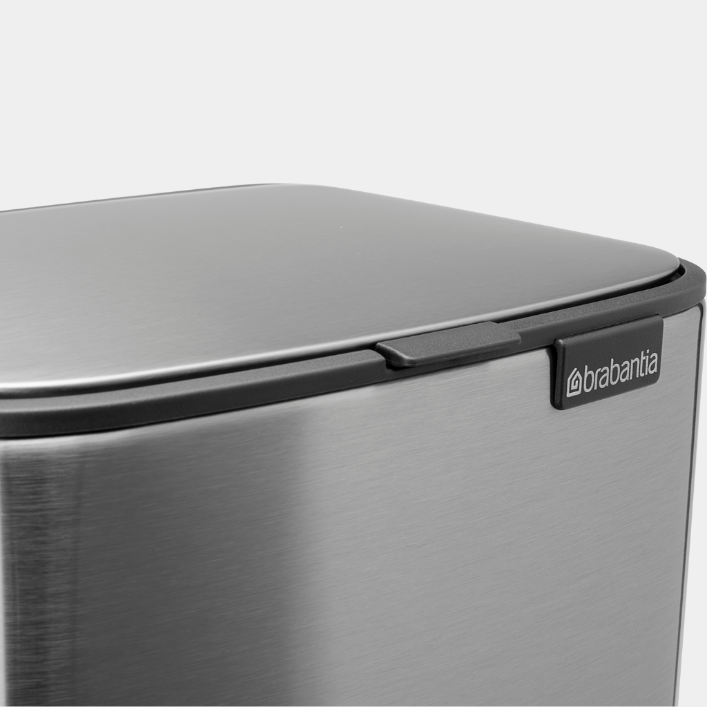 Bo Pedaalemmer 7 liter - Matt Steel Fingerprint Proof